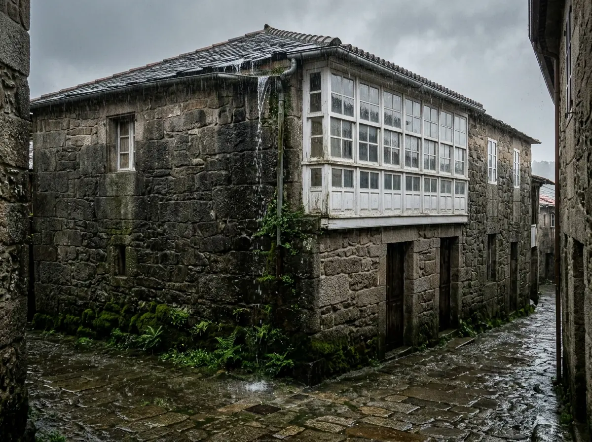 Humedad en casas gallegas: cómo proteger tu casa de la lluvia
