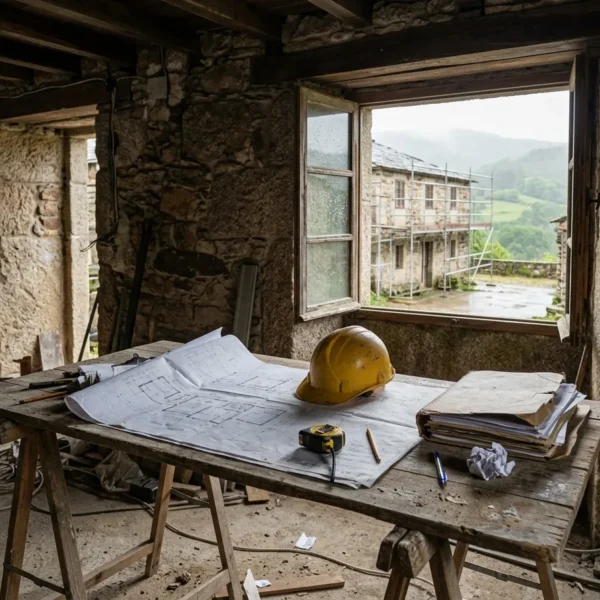 Licencia de obra en Galicia: planos y documentos para pedir permiso de reforma