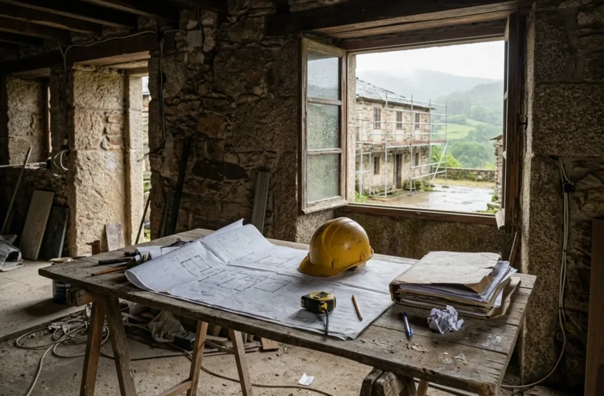 Licencia de obra en Galicia: planos y documentos para pedir permiso de reforma
