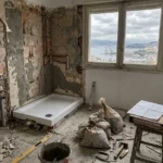 Reforma de un baño en un piso de Vigo con vistas a la ría