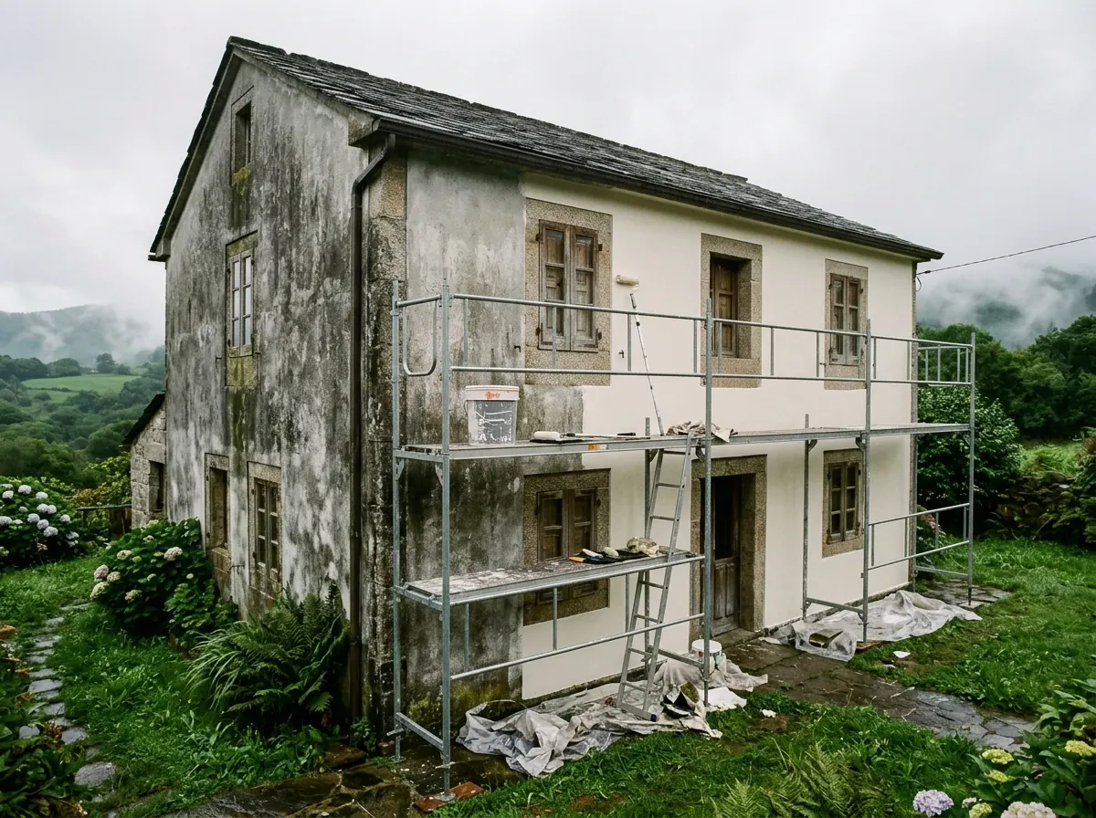 Cuánto cuesta pintar una fachada en Galicia (precios 2026)